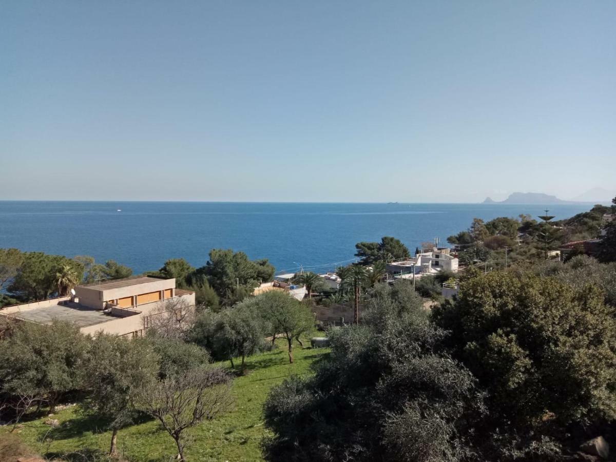 شقة Casa Vela Bianca Mondello Addaura باليرمو المظهر الخارجي الصورة